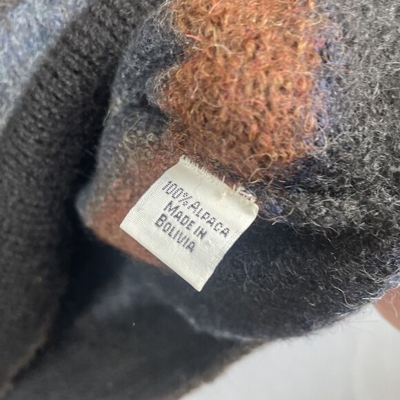 Peruvian Connection Striped Alpaca Wool Sweater Mens XXL - Picture 3 of 7